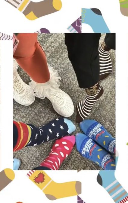 Rocking our #CrazySocks for <a href="/RichlandTwo/">Richland School District Two</a> and <a href="/AttendForTWO/">Richland 2 Attendance Team</a> #AttendanceSpiritWeek !! <a href="/SV_Vikings/">Spring Valley</a> 🧦