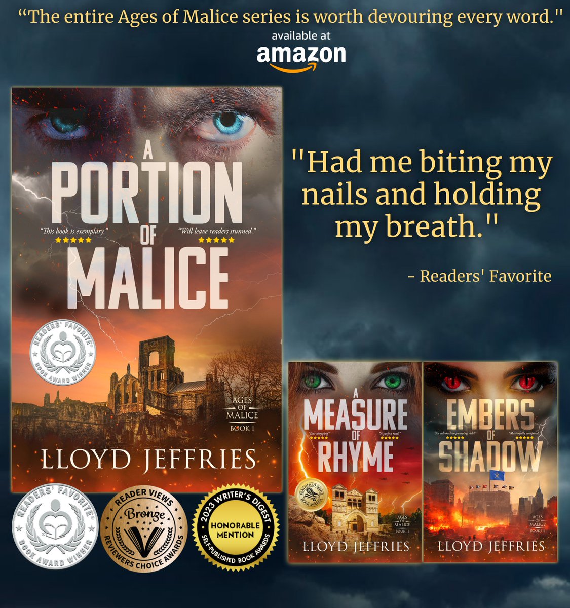 "The most compelling aspect of Jeffries' work is its ability to transport readers across time and space. A tapestry of sights, sounds, and sensations that is as evocative as it is immersive."
amazon.com/dp/B0BG8ZPY7D