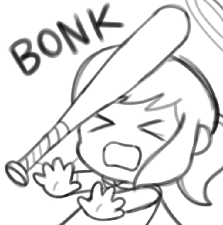 [Day 221] bonk
#Hat_kid #ArtistOnTwitter #ahit #chibi #ahatintime #hatkid  #hatgirl #cute #ibisPaintX