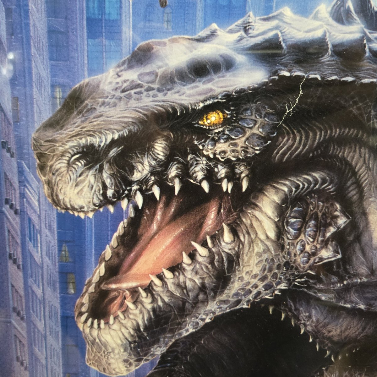 <a href="/tracewyrm/">EVIL tracewyrm!☆</a> As promised, Godzilla by James Cukr