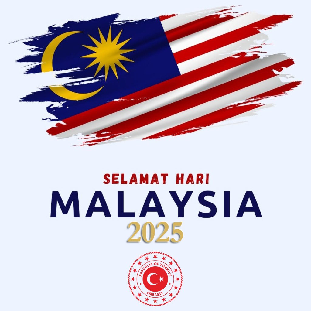 On this joyous occasion of Malaysia Day, we extend our heartfelt congratulations to the people of Malaysia and we wish that it brings happiness and prosperity!

Selamat Hari Malaysia!

🇹🇷 🤝 🇲🇾