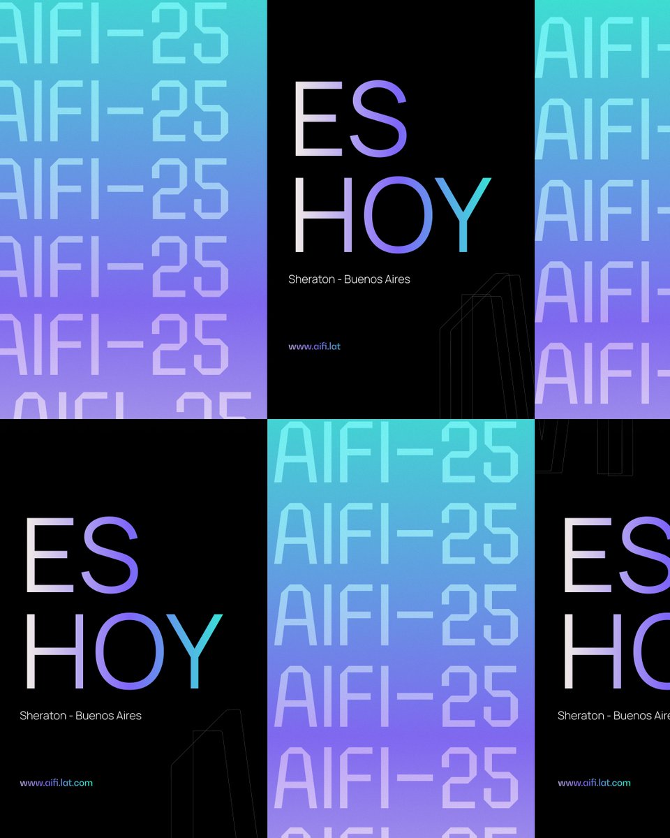 🚀 ¡Bienvenidos a #AIFI25!

Comenzamos con el AI Journey Onboarding junto a Hernán Litvac (icomm) y Daniel Jejcic (Avenida+).
Hoy exploraremos cómo la inteligencia artificial está transformando la banca, fintechs y todo el ecosistema financiero.

#AIinFinance #FintechLatam #IA