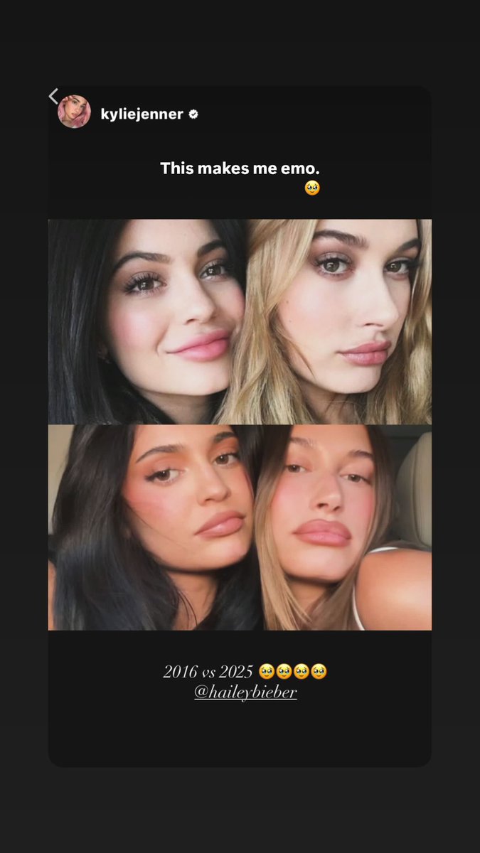 portalhaileybr's tweet photo. “Isso me deixa emocionada 🥹” - Hailey Bieber via Instagram Stories. https://t.co/5qJeZbUcgO