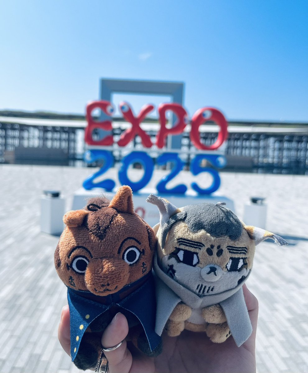 万博キタヨ💙♥️