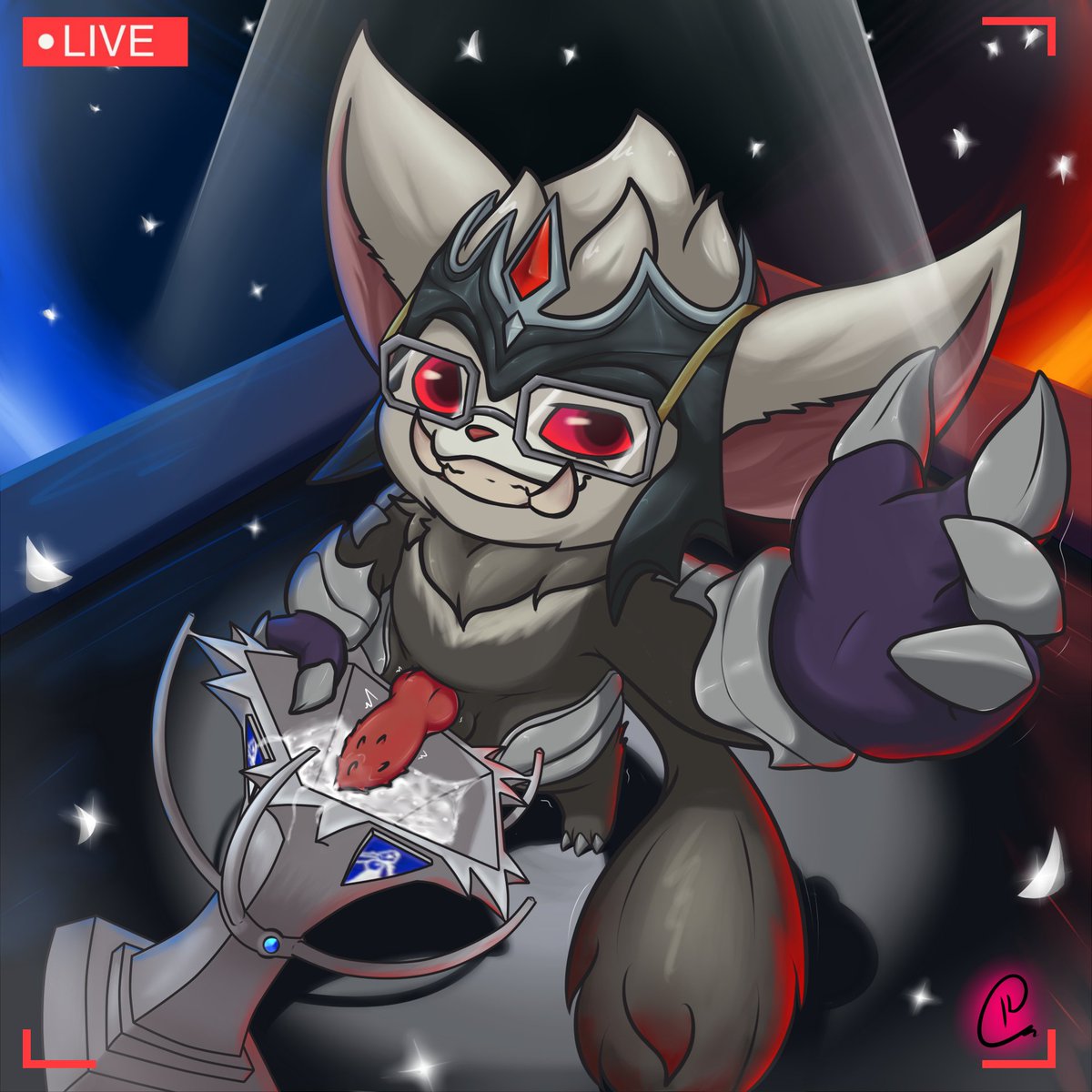 That live stream must have been insane, I should watch it more often... hehe~

I think im the first one to make nsfw of Gnar T1 &gt;:3

#nsfw #yiff #gnar