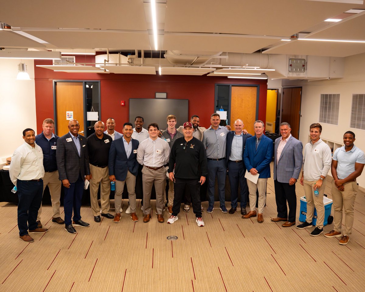 BCFootball's tweet image. Incredibly special night for the BC Football family. Thank you to our football alums. You are a career development success code. 

#NEXTLEVEL | 🦅