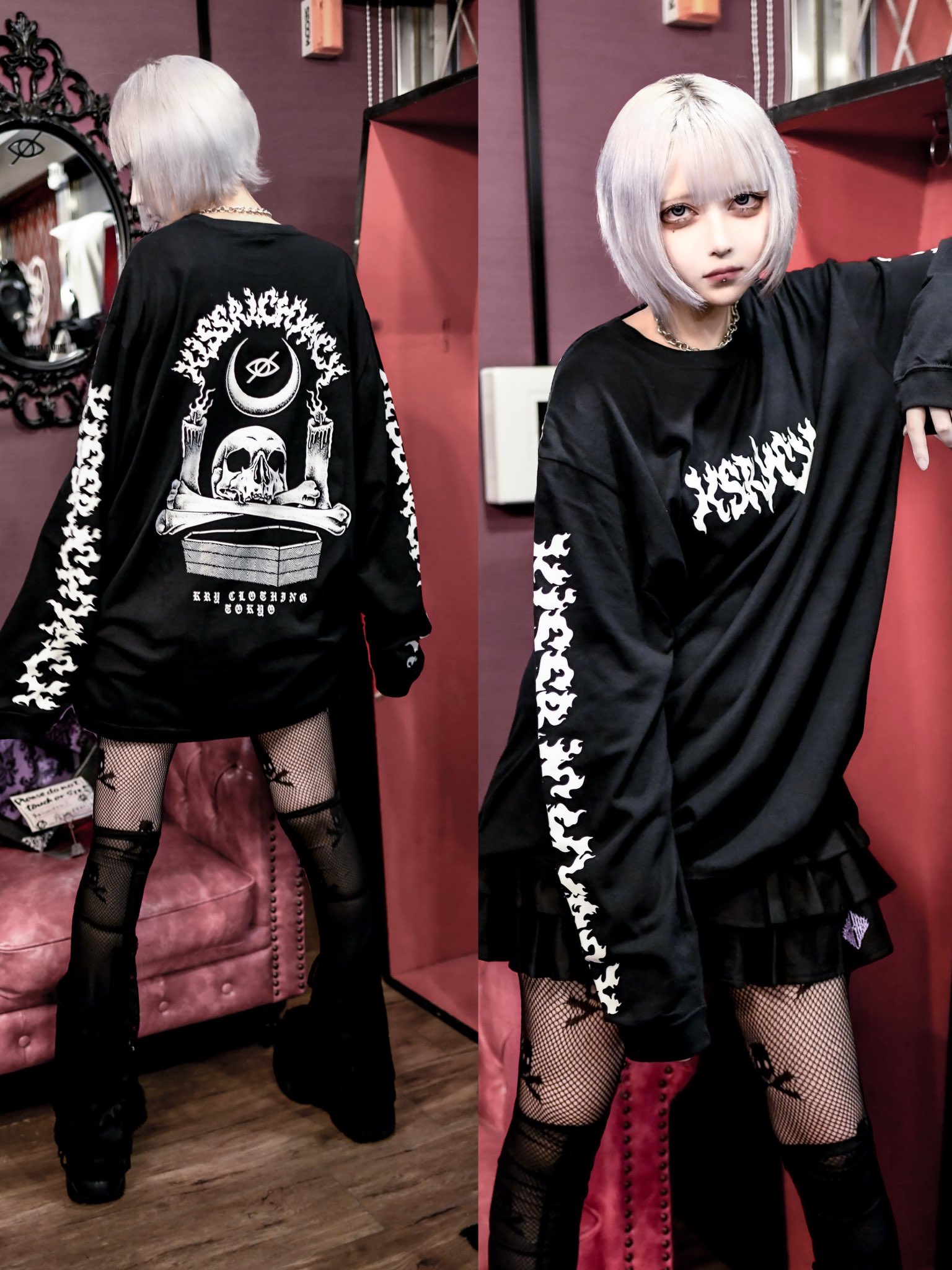 GALFY×KRY コラボ ラグラン GALFY×KRY コラボ ラグラン コラボアイテム | KRY clothing