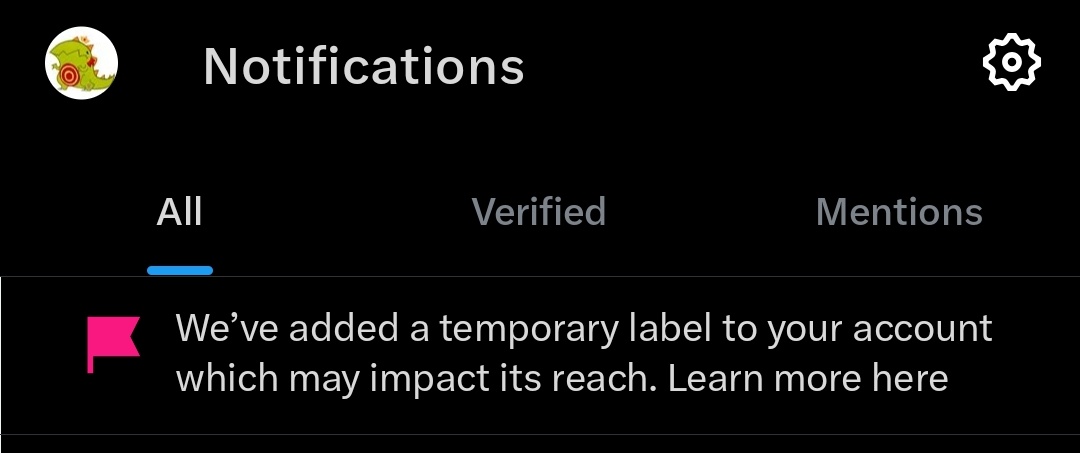 kingchumbastuff's tweet photo. I like how after I reported two separate accounts for engaging me in phishing activities/behavior my account gets the "temporary flag" 
I'm literally just interacting with content coming up on my feed. Not my fault if it's giveaways and contests and raffles
Fix the platform sir https://t.co/JFNrxxIhA9