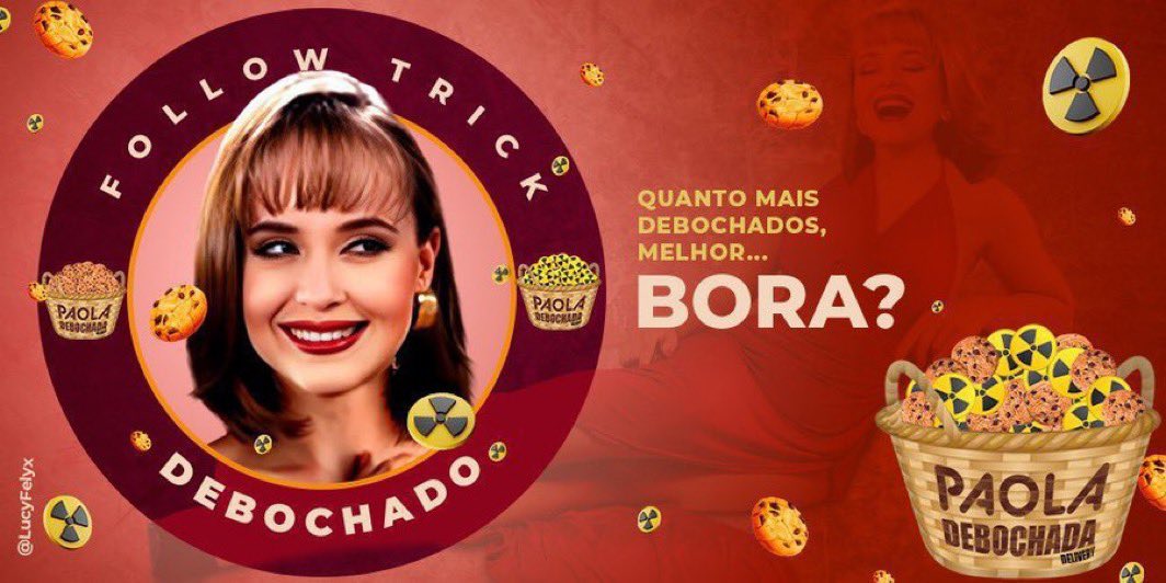 PaolaDeboche's tweet image. 🚨 FOLLOW TRICK USURPADORES #AFazenda17 💃🏻

• Dê RT + Like nesse tweet
• Comente um emoji  
• Siga todos que curtirem seu comentário
• Ative as notificações da minha conta-&amp;gt;  @PaolaDeboche pra ficar por dentro de tudo. 

➡️ RT PRA ALCANÇAR MAIS PESSOAS!