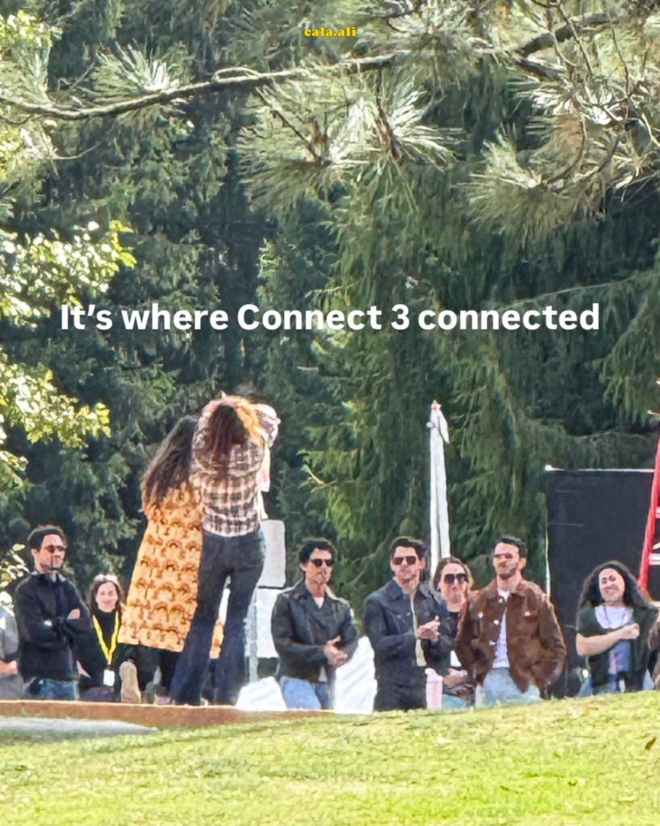 hellojobros's tweet photo. O ano é 2025 e estamos acompanhando os Jonas Brothers filmando Camp Rock 3. Quem diria, né? Que presente! 🥹❤️ https://t.co/1UqNvd076t