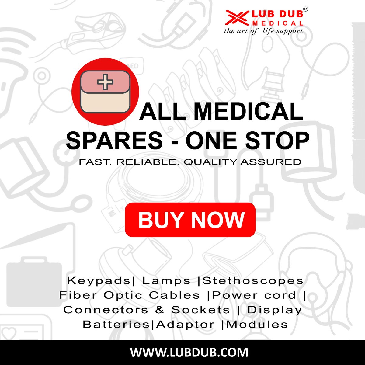 Lub_Dub_Biomed's tweet image. Reliable • Genuine • Ready Stock

🖥️ Visit: lubdub.com
📧 northsales@lubdub.com
| ☎️ +91- 9281039352

#medicalspareparts #biomedicalsolutions #healthcareequipment #hospitalsupplies #medicalmaintenance #lubdubmedical #reliableparts #biomedicalengineering