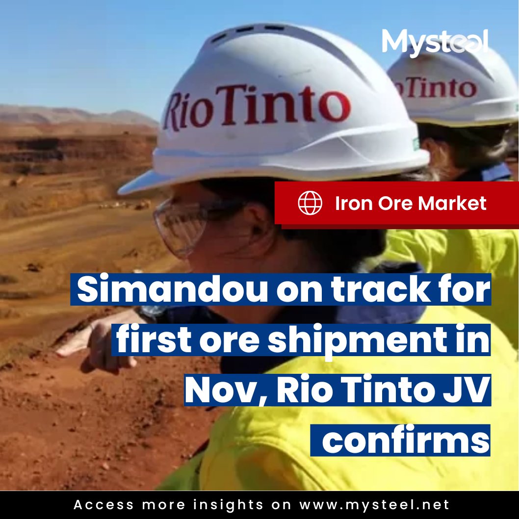 The Simandou iron ore project in Guinea, the world's largest untapped high-grade deposit, is confirmed to be on track for its first shipment in November 2025. This comes despite a challenging rainy season and a recent fatal accident.

The JV, SimFer, reports rapid progress on key
