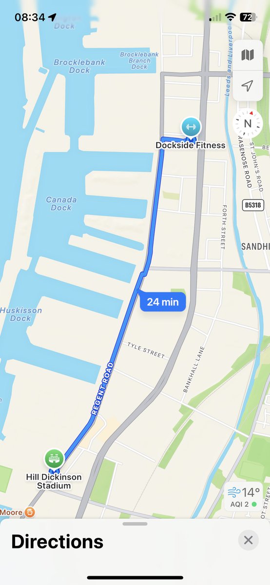 RachelleBabyx's tweet image. Any blues looking for parking for the matches, the gym I go to is only a 24 min walk down regent road and is £10 per car, no booking required! 💙 

@docksidefit 

#efc #efcparking #hilldickinson #hilldickonsonparking