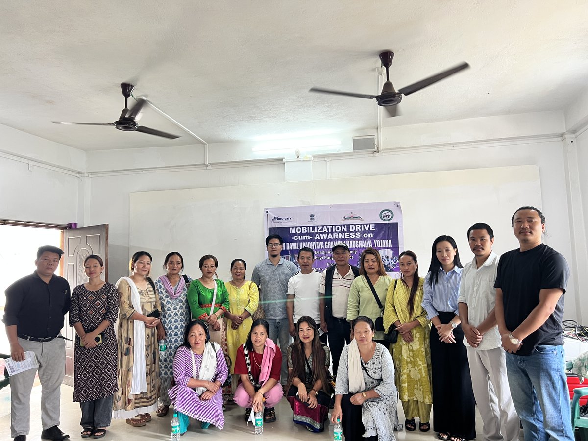 Arunachal State Rural Livelihoods Mission tweet media
