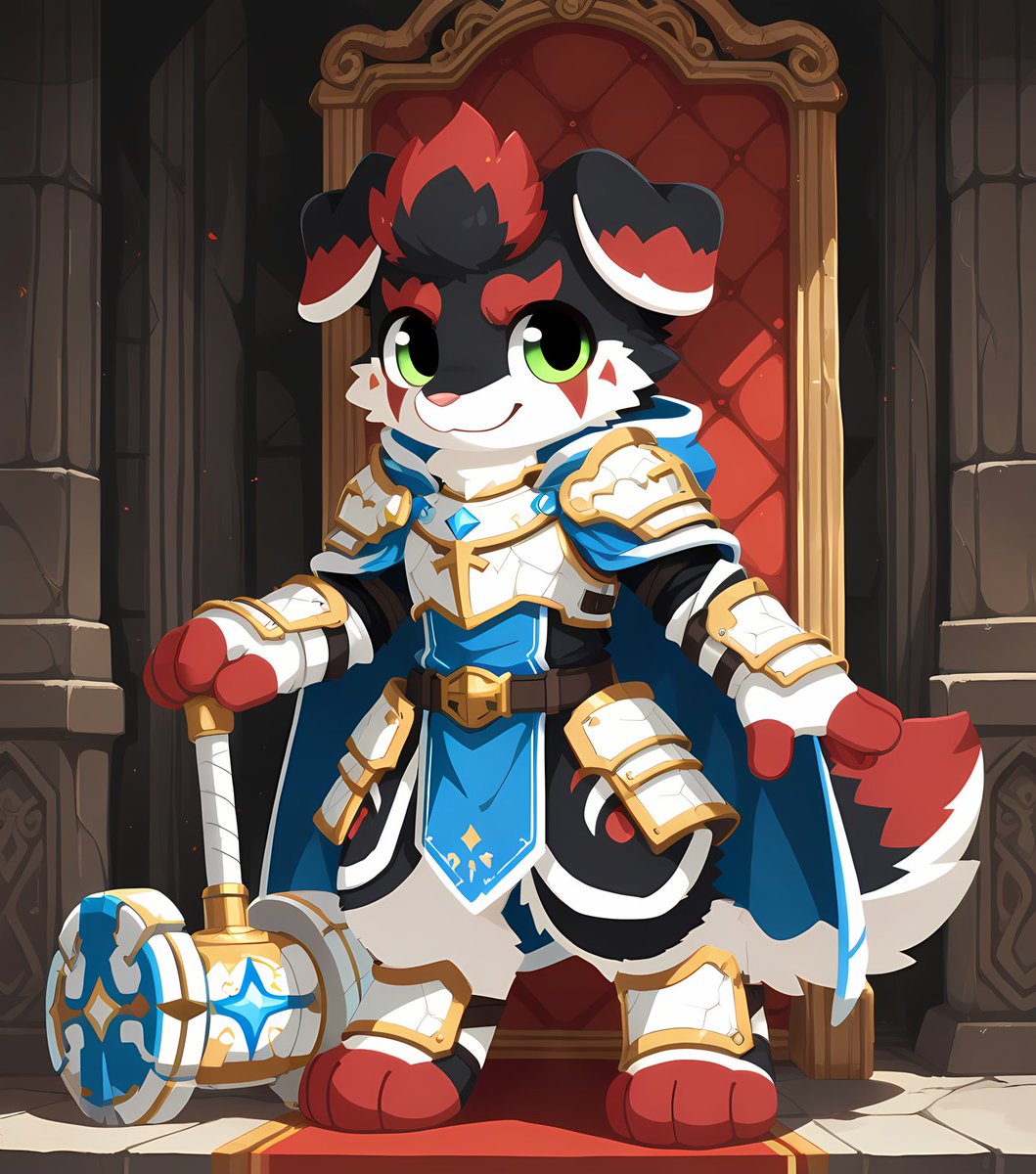 圣光与你同在
🎨：<a href="/MilkTea_Tiger/">ＭＴＴ</a>