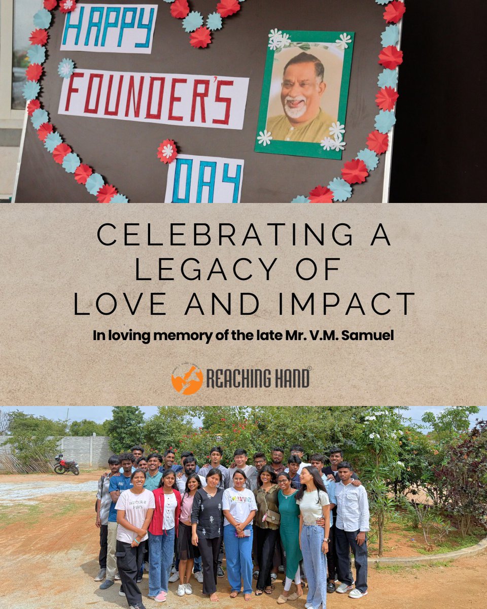 ReachingHandBlr's tweet image. The day was filled with soulful songs, vibrant dances, joy, laughter, and heartfelt memories. What made it truly special was the reunion of our past students—now thriving young adults—returning to the place they once called home.