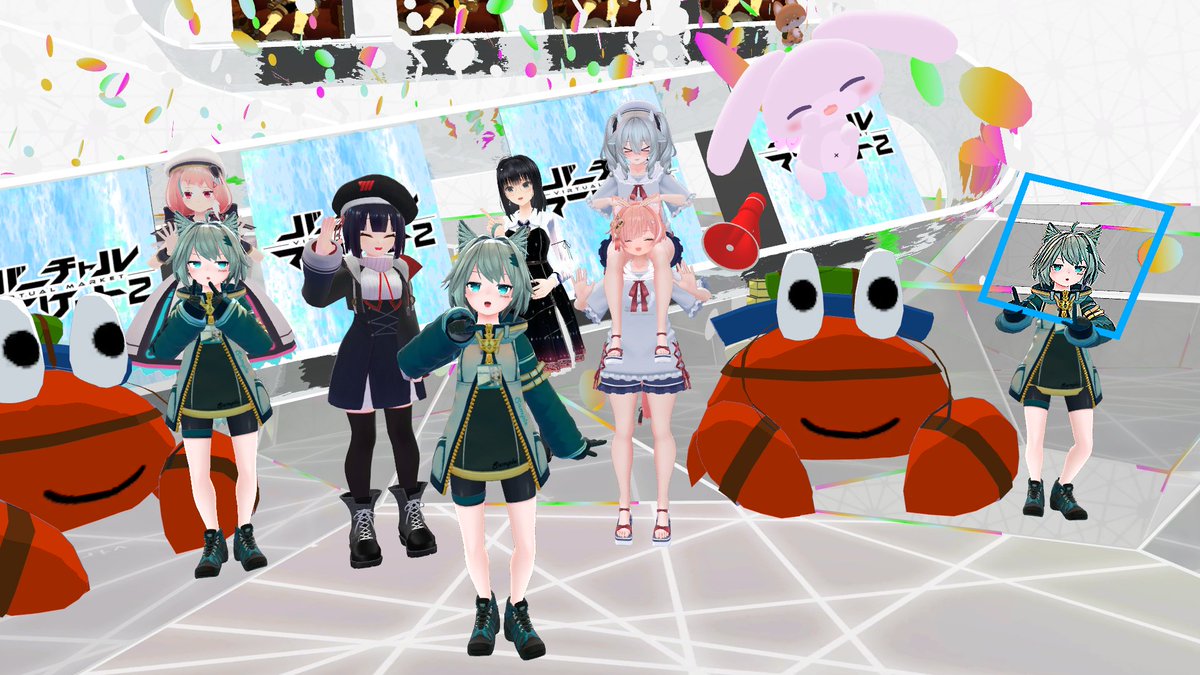 Vket2、バーチャルミュージアム：Cに行ってきました

一本道じゃないワールドは珍しいッスね～
#VRChat 
#Vket再発見ツアー
#Vket