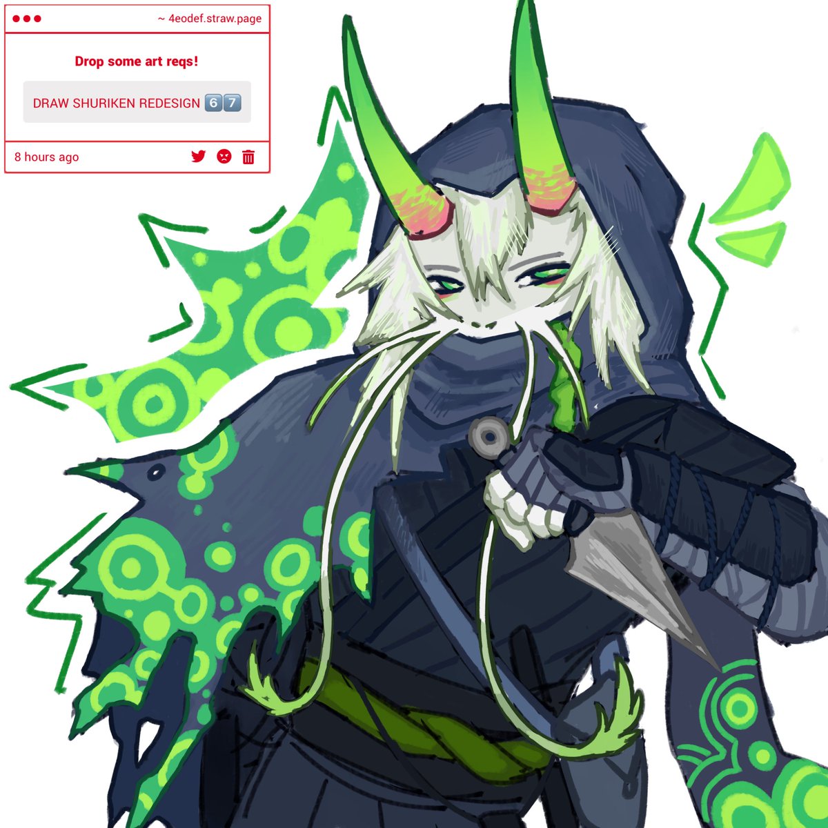 woaw shurikn #phighting 

reminder that my Strawpage requests are always open