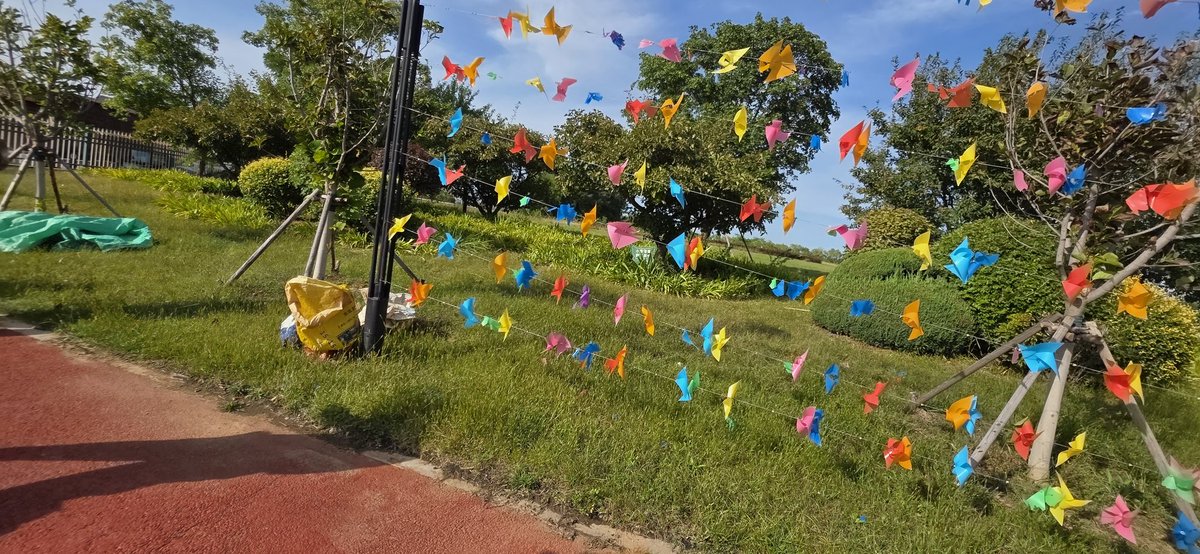 MDGZSLLC's tweet photo. A scenic spot from China, full of grass and flowers, full of entertainment and life https://t.co/LdsATh0L2t