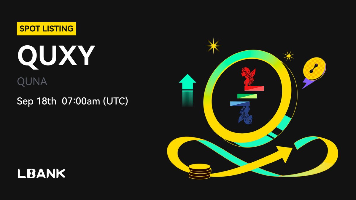 LBankUpdates's tweet image. 🌈 New #listing
🌟 $QUXY (QUNA) will be listed on LBank!
QUNA (QUXY) is the core token of the QNAX ecosystem
❤️ Details: is.gd/3ouLqI