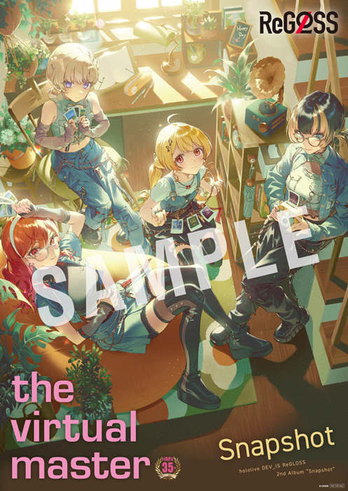 ReGLOSS 2nd Album「Snapshot」11/12発売💿 ＼📣HMVキャンペーン開催