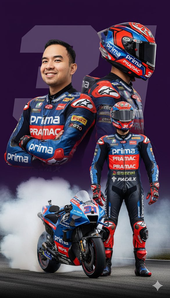 fique21's tweet photo. Rider No 31 #trending https://t.co/lWYFMaOPzC
