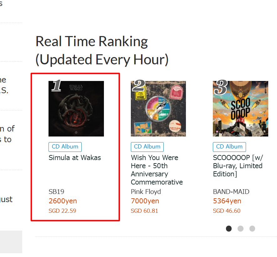 CDJapan's tweet photo. Just one day before the release date, 
#SimulaatWakas has returned to No.1 in the all-genre real-time ranking.

SB19: Simula at Wakas
https://t.co/hYYc4uI11w

#SB19 #CD #MadeSB19Physical https://t.co/KdBOThbUTT