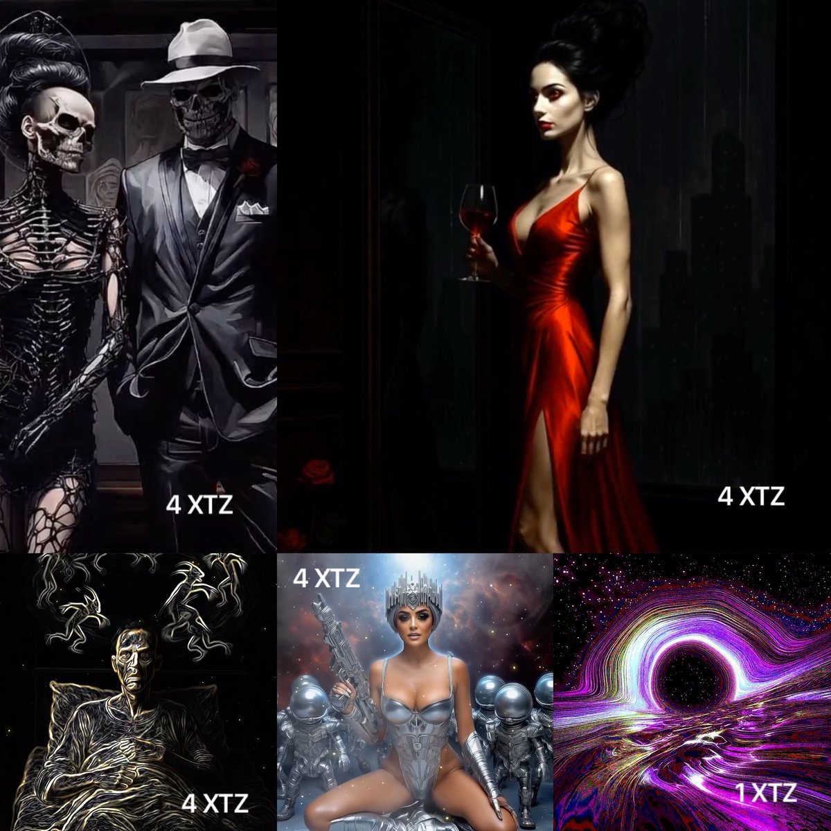 Happy Tezos Tuesday 

I invite you to please check out my available artwork 🖼️ 

objkt.com/users/tz1YKSWg…