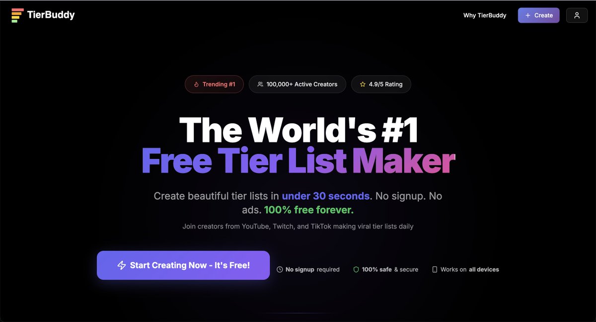 jaequery's tweet image. Always tweaking and trying to improve TierBuddy.com, even if means sometimes taking two steps back. #tierbuddy #buildinpublic #indiehackers