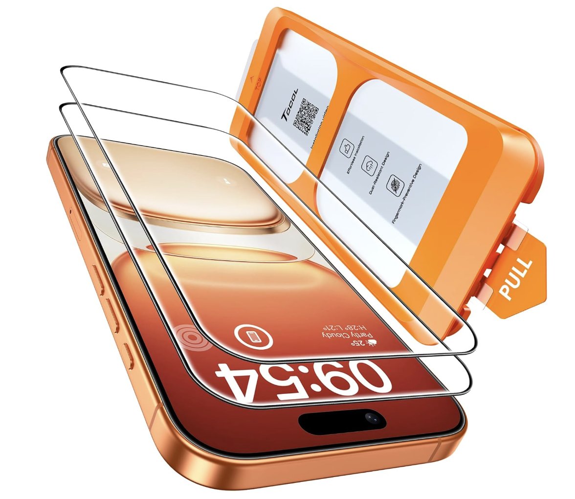 GeekDiscounts's tweet image. Ad: 15% OFF #TOCOL for iPhone 17 Pro Max/iPhone 16 Pro Max Screen Protector - UK 🇬🇧 amzn.to/4plFzgZ