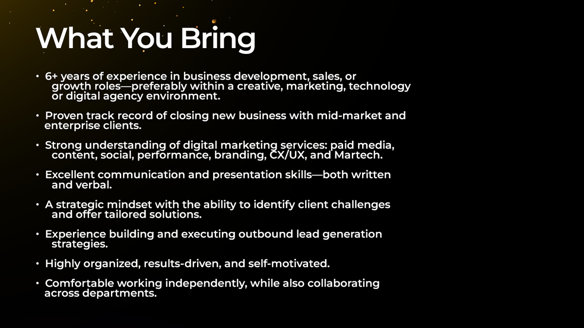 The Hive Group (@ideahivebst) on Twitter photo We don’t chase “opportunities.”
We create them.
We're looking for a New Business Development Director who’s about growth, grit & ready to cook up some BEEEG Fire Sh*t.
Sounds like your kinda gig?. Apply at info@adhivegroup.com
#nowhirng #JobSeekersSA We don’t chase “opportunities.”
We create them.
We're looking for a New Business Development Director who’s about growth, grit & ready to cook up some BEEEG Fire Sh*t.
Sounds like your kinda gig?. Apply at info@adhivegroup.com
#nowhirng #JobSeekersSA