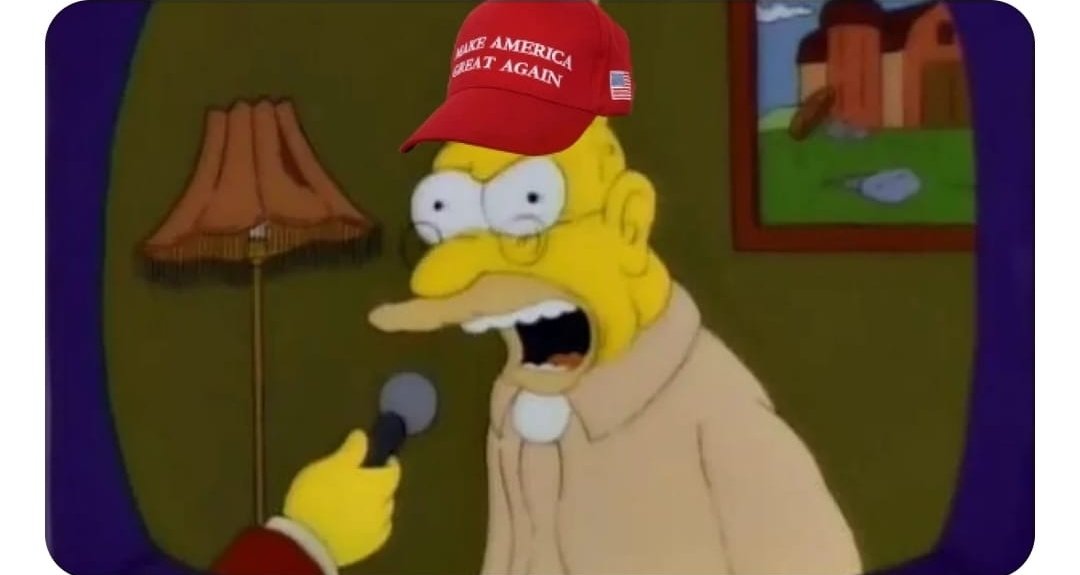 Duffman (@simpsonsfeed) on Twitter photo My president is not a pedophile. He may be a liar, a pig, a fascist, a pedophile, but he is NOT woke. 
#thesimpsons My president is not a pedophile. He may be a liar, a pig, a fascist, a pedophile, but he is NOT woke. 
#thesimpsons