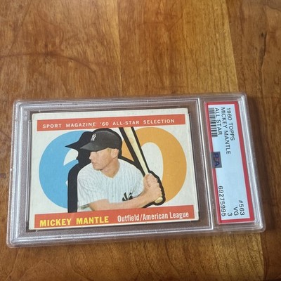 1960 Topps Mickey Mantle PSA 3 #ad #thehobby cardpromoter.com/2025/09/15/bas…