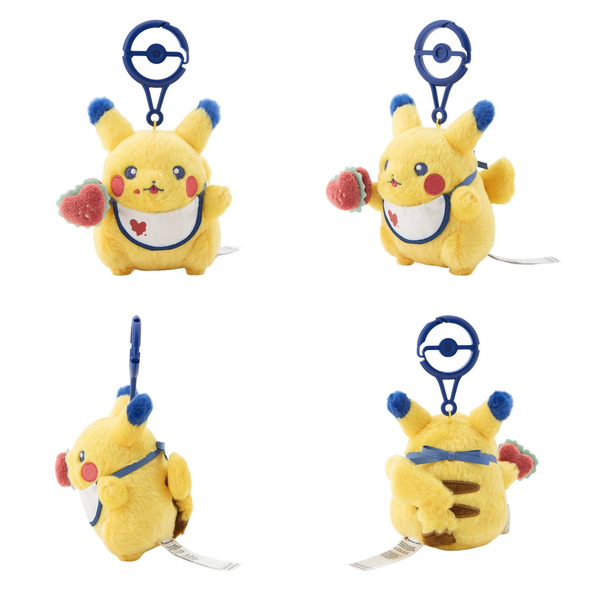 ポケモンセンター　PIKACHU DINER ピカチュウ　ぬいぐるみ　マスコット マスコット PIKACHU DINER ハンバーガー ｜【公式】ポケモンセンター