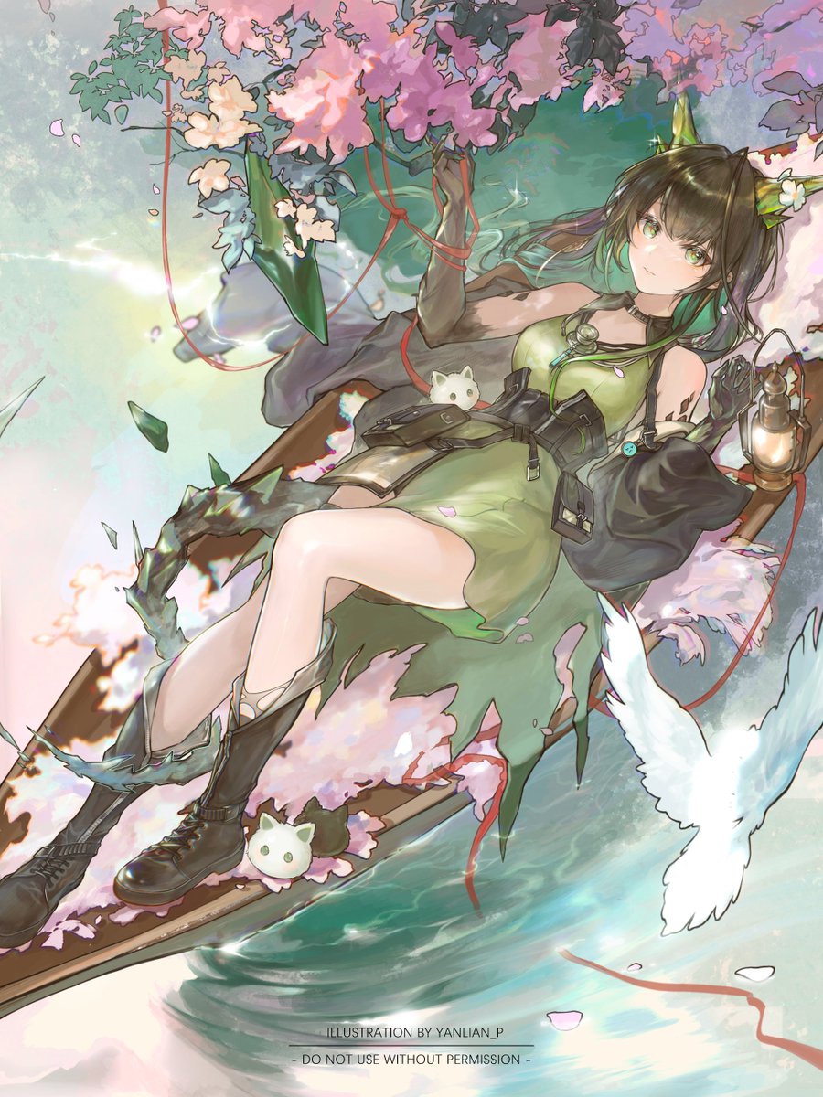 YANLIAN_P's tweet photo. -之前的M3稿💚

#アークナイツ #明日方舟 #Arknights #mon3tr https://t.co/LOexzY7Hnx