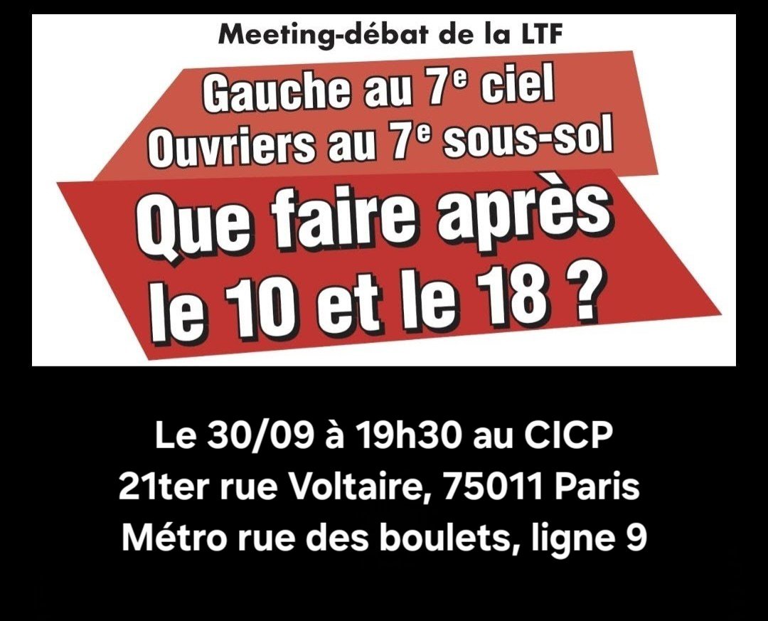 Il faut faire un bilan des luttes !