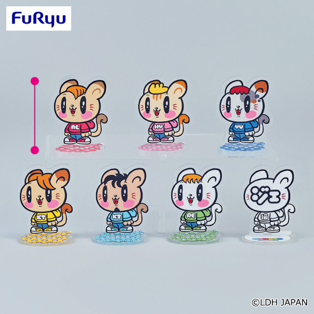 【ジェ猫 GENERATIONS】アクリルスタンド 全7種コンプセット 景品情報】『ジェ猫 アクリルスタンド』を投入しました