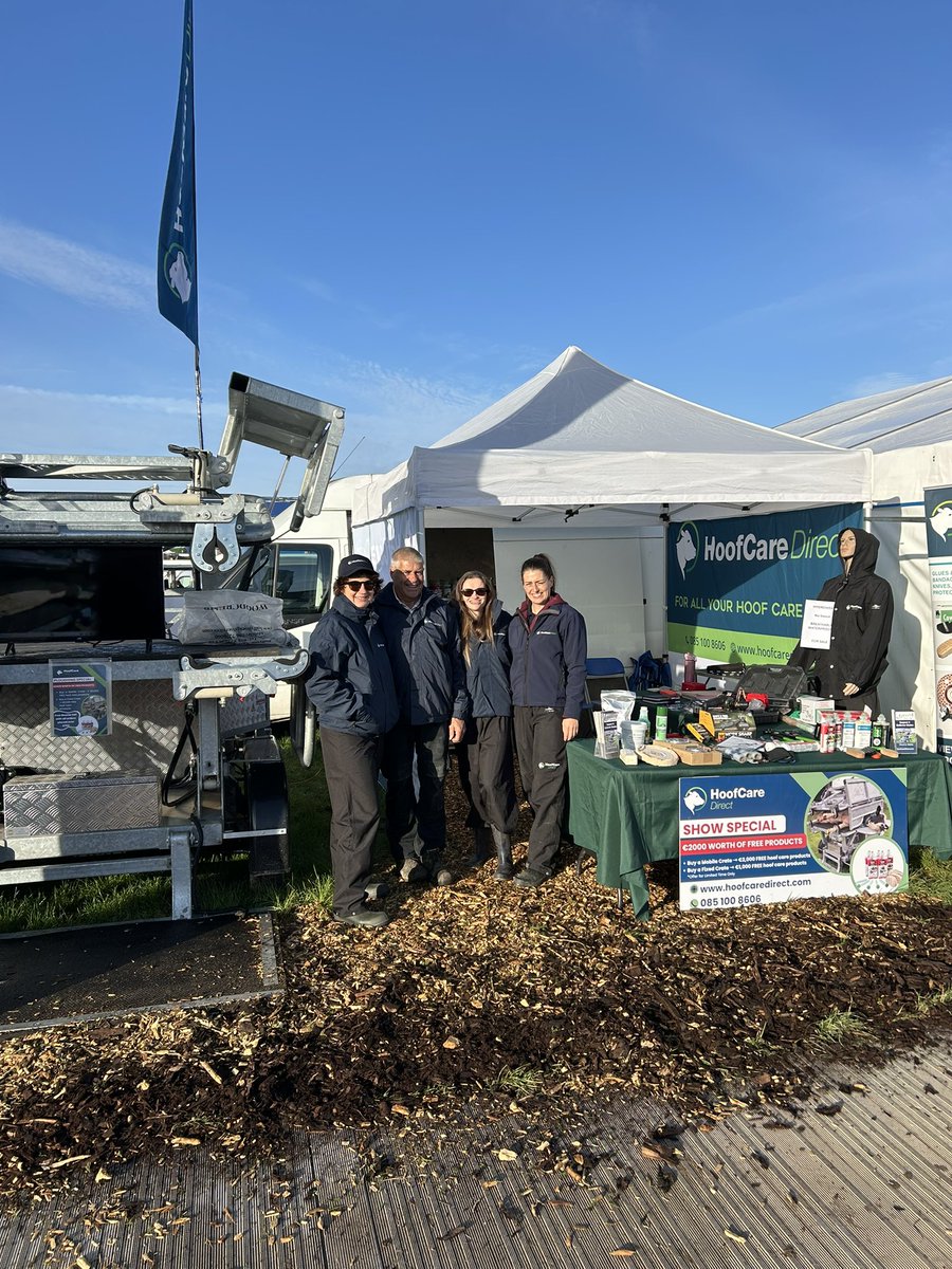 Inspect_4's tweet image. And we’re off ploughing 2025. Row 6 stand 142 for the good offers on crates and hoof care products 😜 🐄