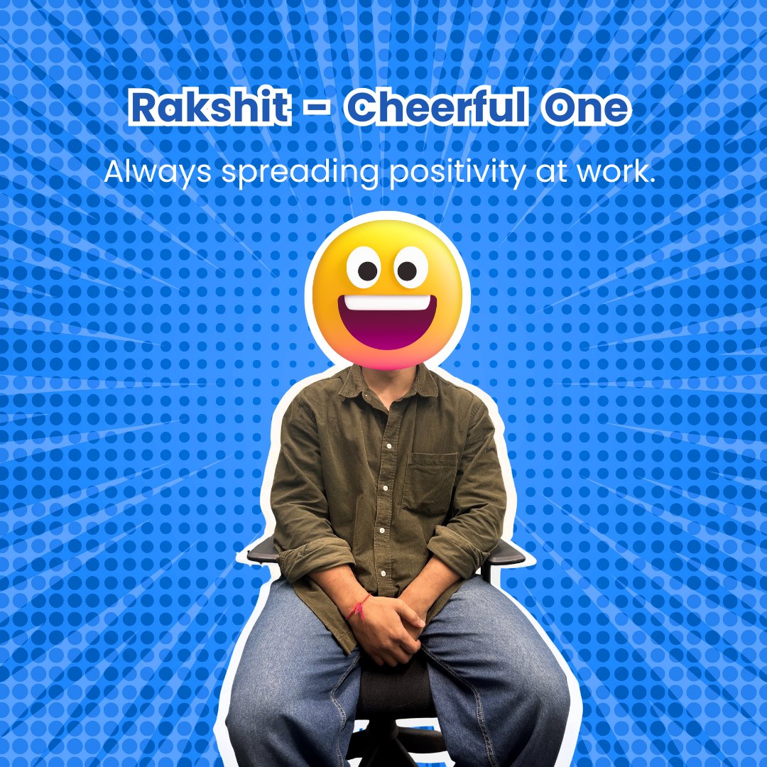 _icsdc's tweet image. 😂💡 From problem-solvers to fun-lovers, here’s how ICSDC would look in emojis!

#EmojiFun #EmojiStyle #OfficeMasti #ICSDCTeam #ICSDC #IndianCloudServices