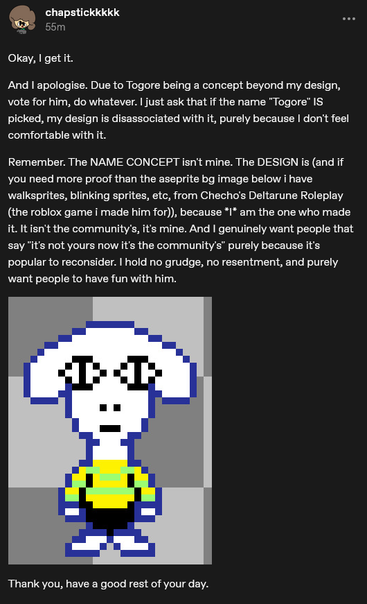 Chapsti99794854's tweet photo. hi, read this, don't kill me https://t.co/lQEGUYe56y