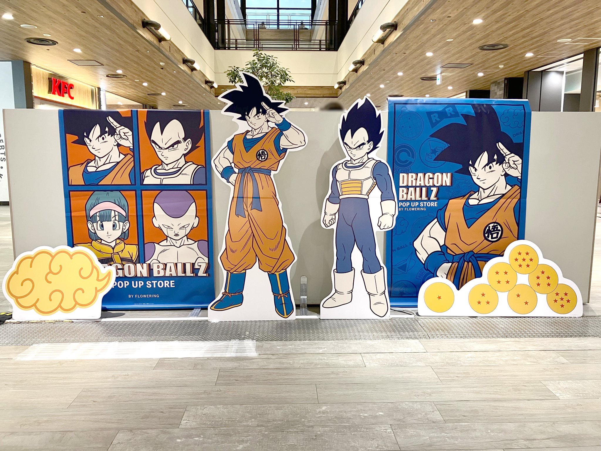 DRAGON BALL Z POP-UP STORE by flowering on X: 
