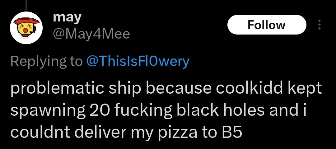 The only right reply