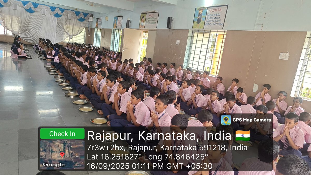 Lunch photos  #SocialAudit_SWDMeals #SocialWelfare_Karnataka