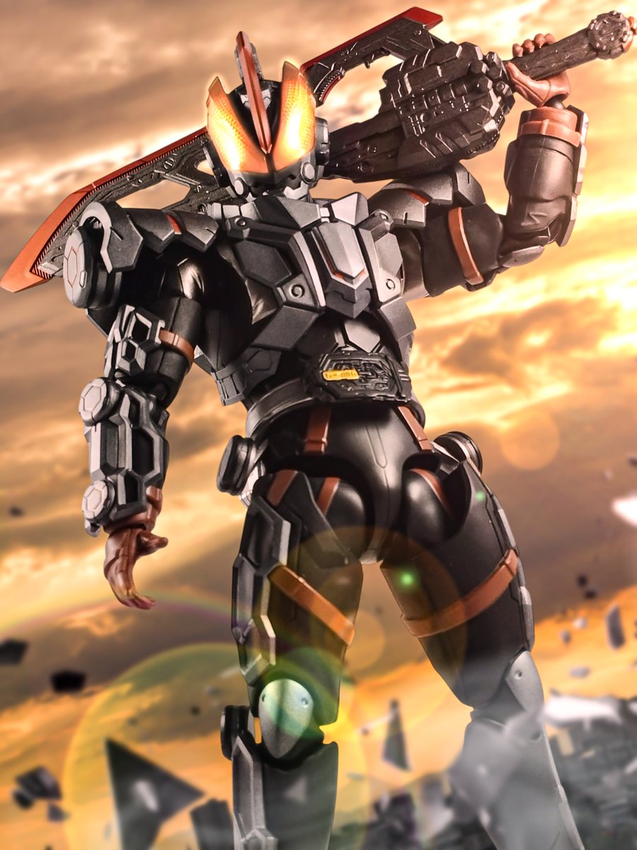 ElectricBanjou's tweet image. 仮面ライダーバスター　玄武神話

#夜のフィギュア撮影会
#フィギュアーツ写真部
#仮面ライダーセイバー