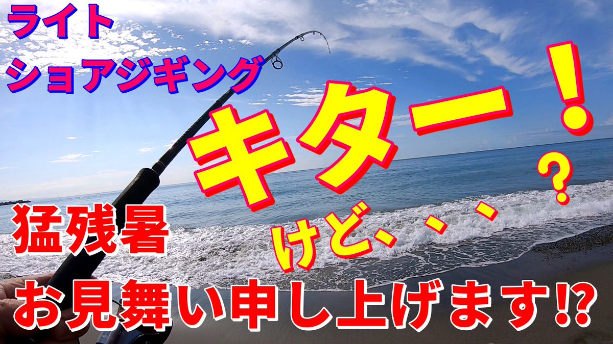 【ライトショアジギング】高知県仁淀川河口サーフで秋の魚をジグサビキで狙う⁉ youtu.be/XR1ffR4CknI?si… <a href="/YouTube/">YouTube</a>より