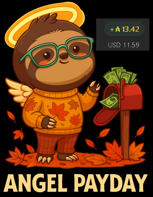 o_j__p's tweet photo. New month and new payday from @angelcoinada 
Thanks!! https://t.co/P5jnhY1GV0