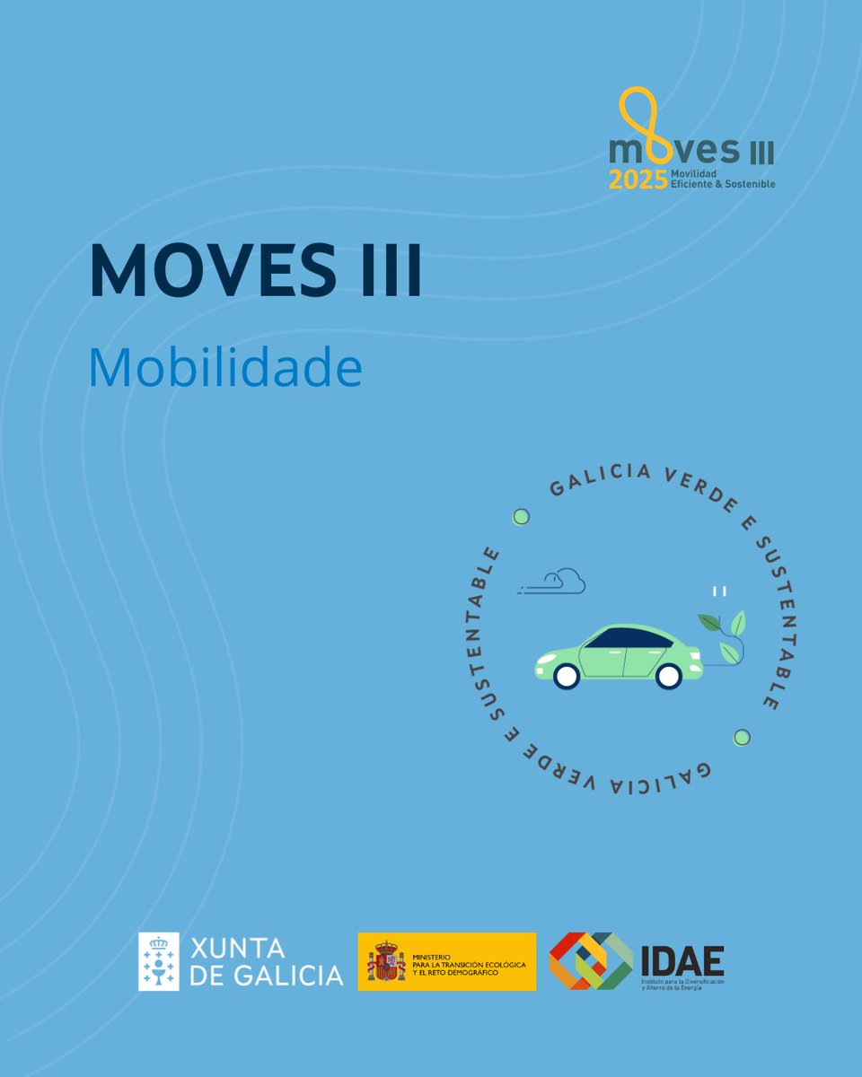 Coñece as claves dos apoios do MOVES III para a instalación de estacións de recarga  👇

Solicita xa!

inega.gal/gl/axudas/subv…

#MOVESIII #PlanDeRecuperación #NextGenerationEU #IDAE #PRTR #transiciónjusta