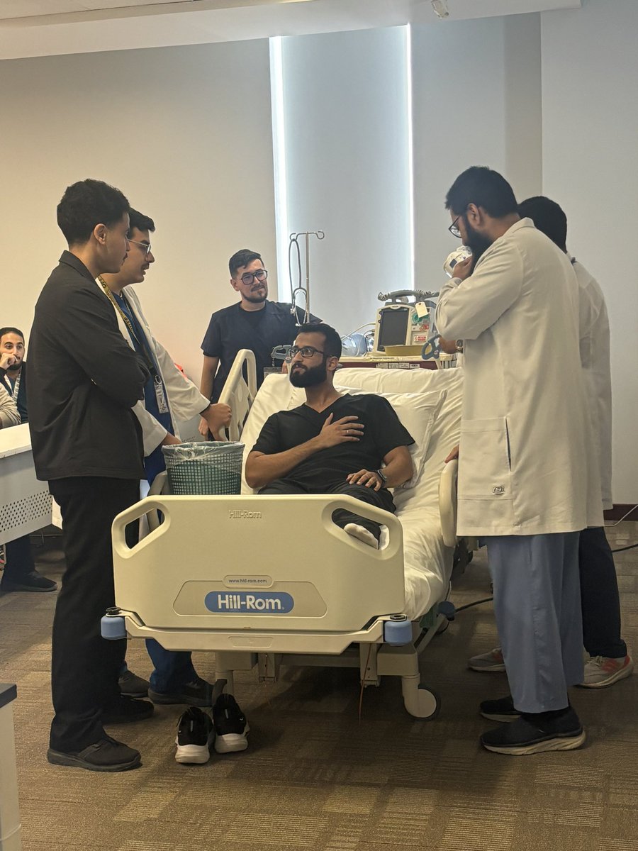 jcsc_ksau's tweet image. An interactive case based session designed for medical undergraduates to strengthen clinical reasoning.
Presented with Chest Pain and Altered Level of Consciousness 
By Dr. Maan Jamjoom

#UndergraduateMedicine #ClinicalCase #HcSimWeek