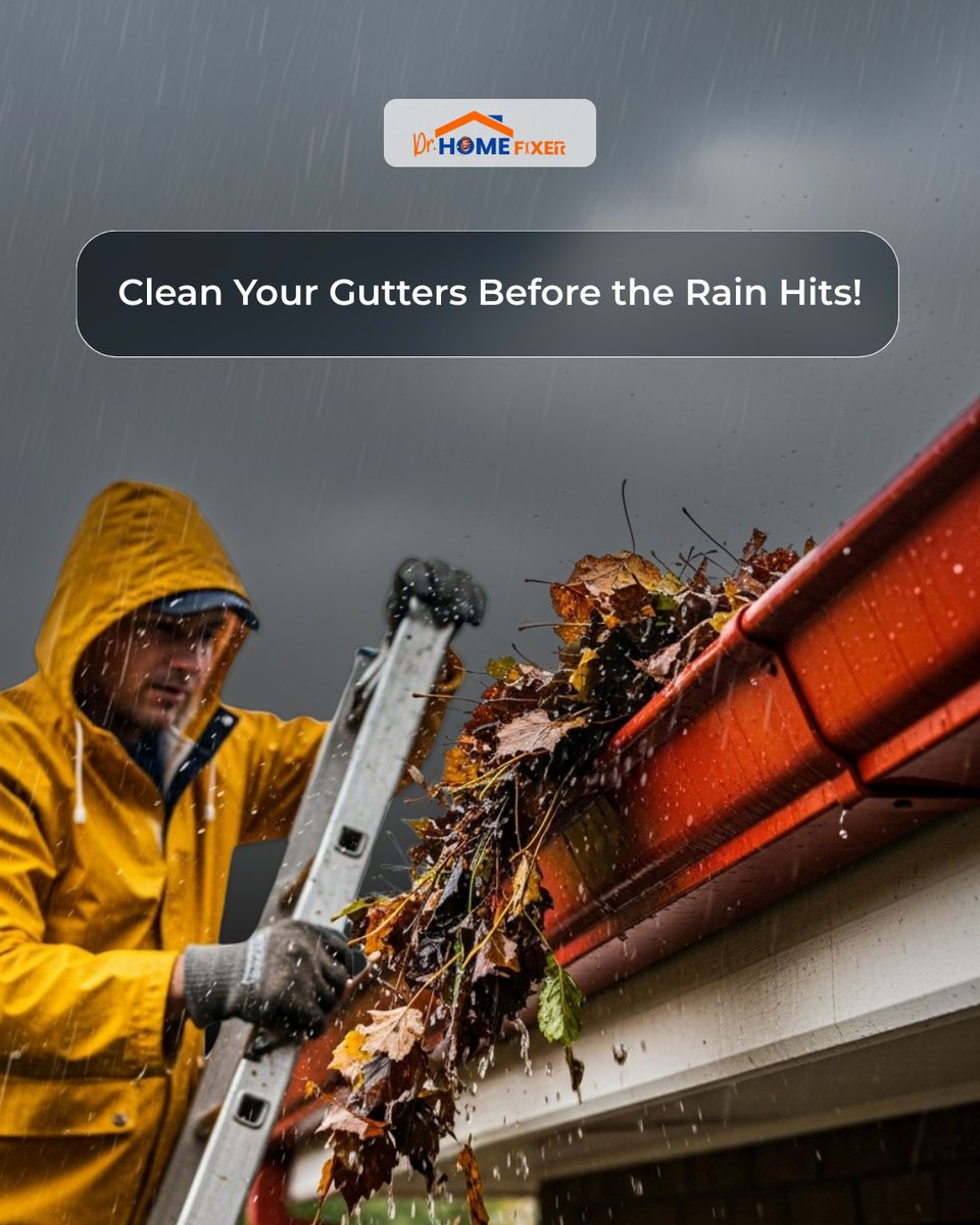 drhomefixer's tweet image. Rainy season is here, check your gutters now!
A clogged gutter can mean big problems later. 
Clean it before the next downpour.

#RainySeasonPrep #HomeFix