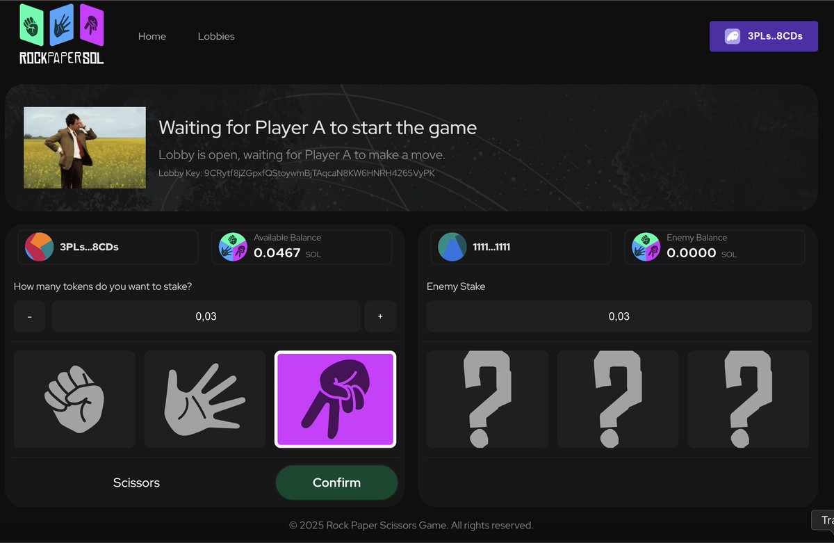 What do you pick? 
🪨📜✂️? 
Game live: rockpapersol.io

#Presale on #Solana  live: asvoria.app/launchpad/toke…